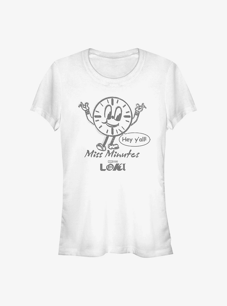Marvel Loki Hey Miss Minutes Girls T-Shirt