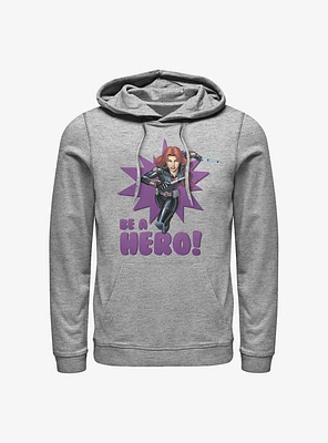 Marvel Black Widow Be A Hero Hoodie