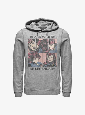 Marvel Black Widow Be Legendary Hoodie