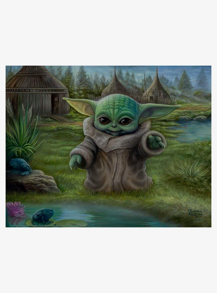 Star Wars The Mandalorian Child's Play 11" x 14" Art Print