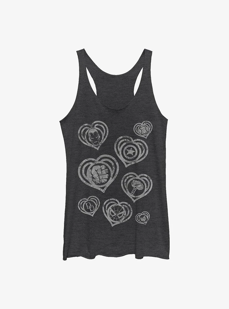 Marvel Avengers Hearty Marves Womens Tank Top