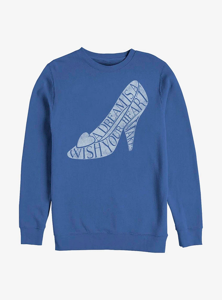 Disney Cinderella Slipper Crew Sweatshirt