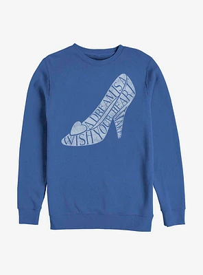 Disney Cinderella Slipper Crew Sweatshirt