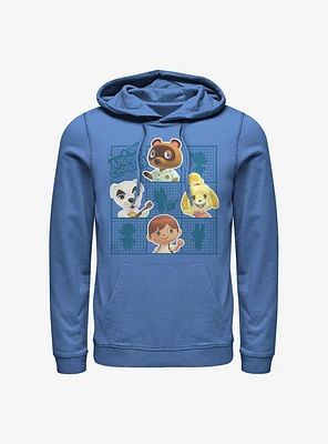 Nintendo Animal Crossing Character Grid Hoodie