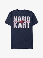 Nintendo Mario Kart Text T-Shirt