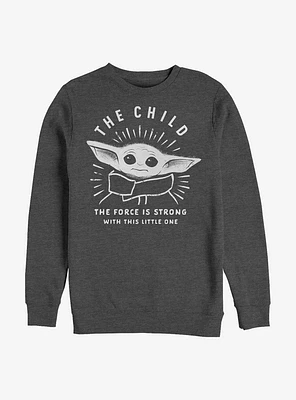 Star Wars The Mandalorian Child Little One Crew Sweatshirt