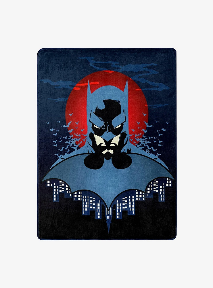 DC Comics Batman Anti Hero Silk Touch Throw