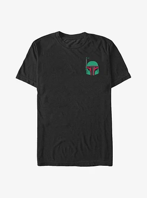 Star Wars Bobba Head Badge T-Shirt
