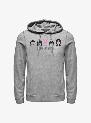Bob's Burgers Hair Lineup Hoodie