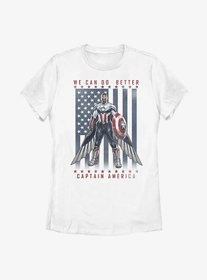 Marvel The Falcon And Winter Soldier Flight Of Womens T-Shirt