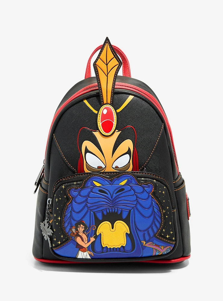 Loungefly Disney Aladdin Jafar & The Cave of Wonders Mini Backpack