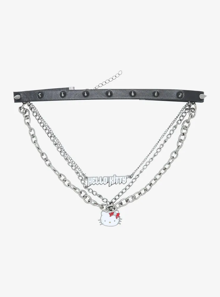 Hello Kitty Spiked Choker