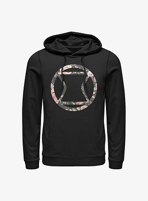 Marvel Black Widow Icon Rose Hoodie