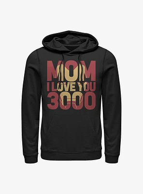 Marvel Iron Man Love You 3000 Hoodie
