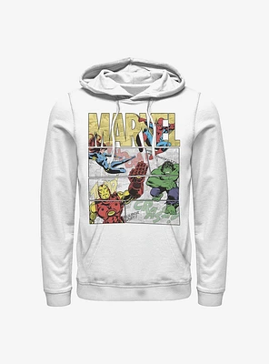 Marvel Avengers Hero Panels Hoodie