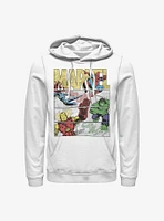 Marvel Avengers Hero Panels Hoodie