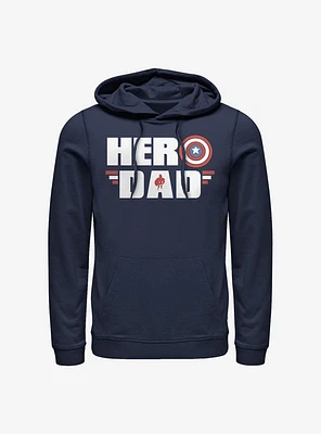 Marvel Captain America Hero Dad Hoodie