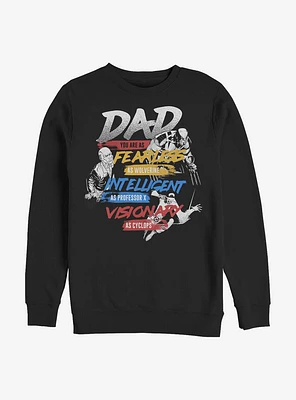 Marvel X-Men Dad You Are Crew Sweatshirt