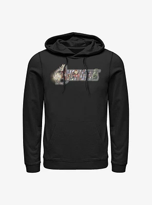 Marvel Avengers Hero Fill Logo Hoodie