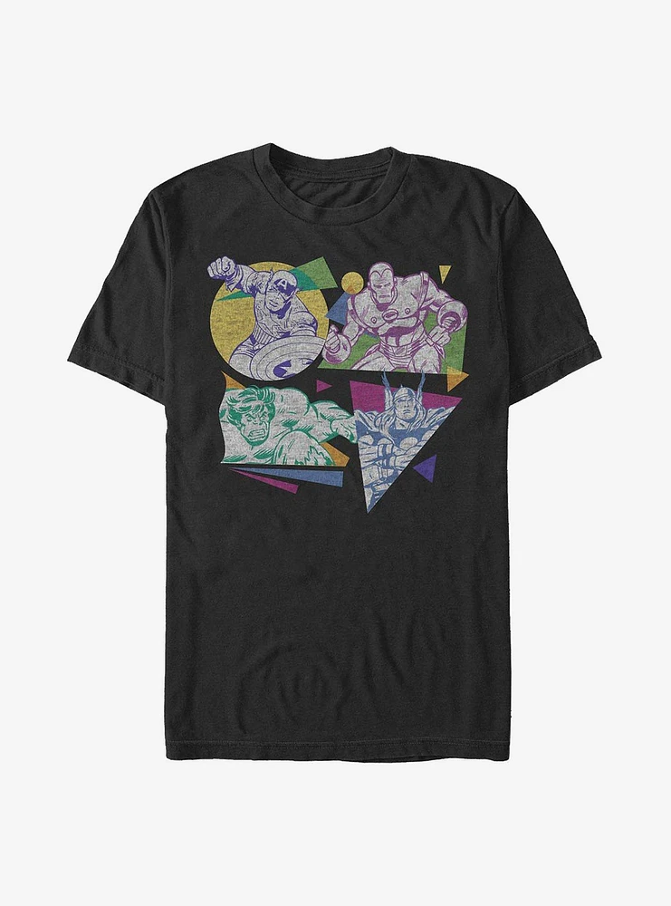 Marvel Avengers 80's T-Shirt