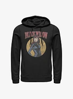 Marvel Black Widow Classic Cartoon Hoodie