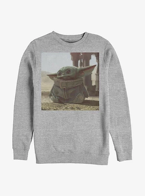Star Wars The Mandalorian Child Scene Crew Sweatshirt