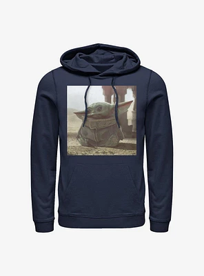 Star Wars The Mandalorian Child Scene Hoodie
