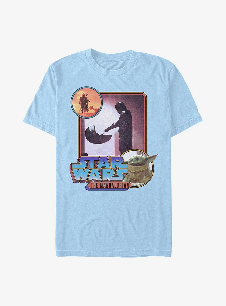 Star Wars The Mandalorian Retro Mando T-Shirt