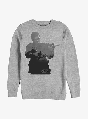Star Wars: The Force Awakens Finn Gradient Crew Sweatshirt