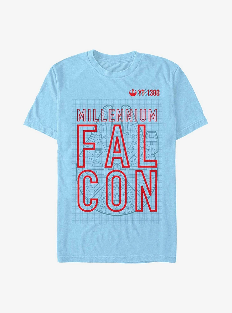 Star Wars: The Force Awakens Falcon Fighter T-Shirt