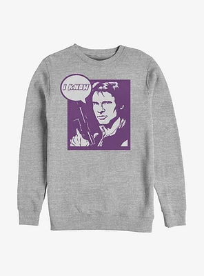 Star Wars Pop Han Crew Sweatshirt