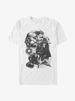 Star Wars Empire Sketch T-Shirt