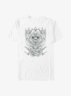 Star Wars Etched Ewok T-Shirt