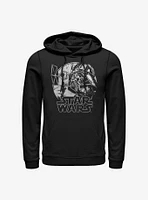 Star Wars Vader Ships Hoodie