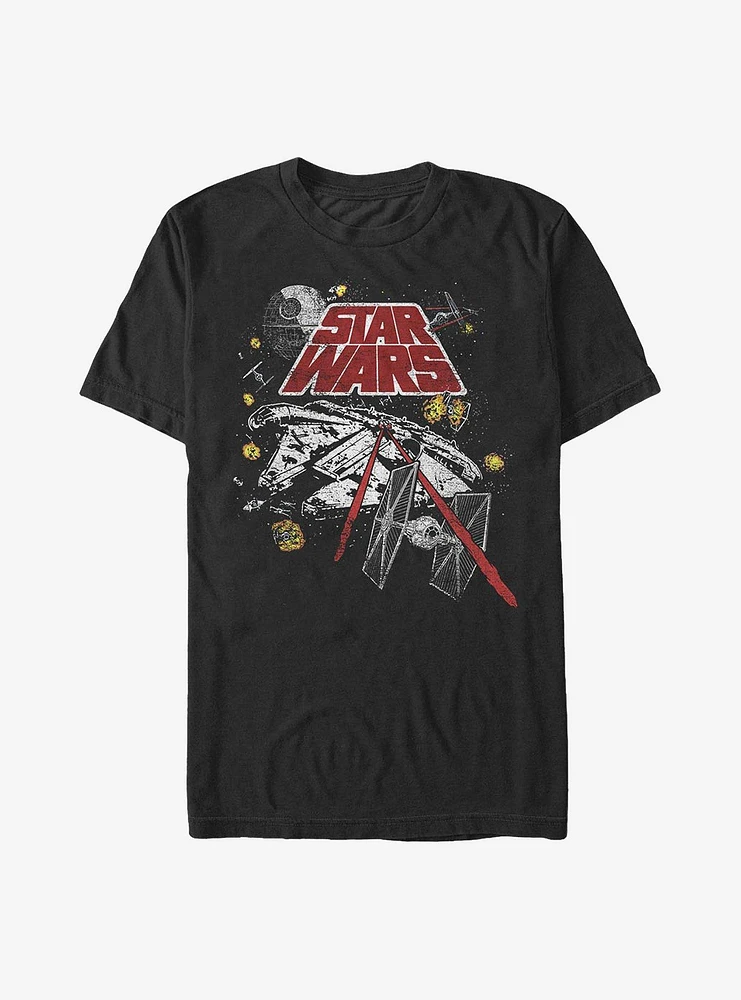 Star Wars Space Battle T-Shirt
