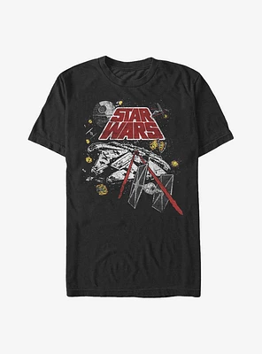 Star Wars Space Battle T-Shirt