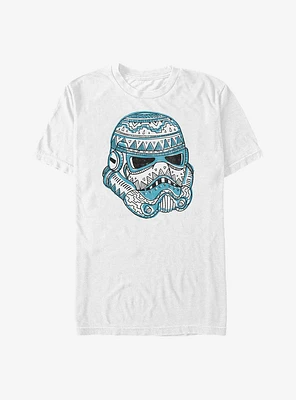 Star Wars Storm Trooper Pattern T-Shirt