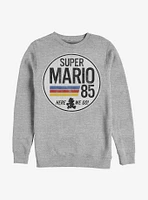 Nintendo Mario Here We Go Crew Sweatshirt
