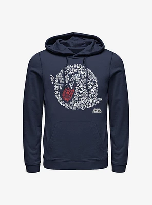 Nintendo Mario Boo Filled Hoodie