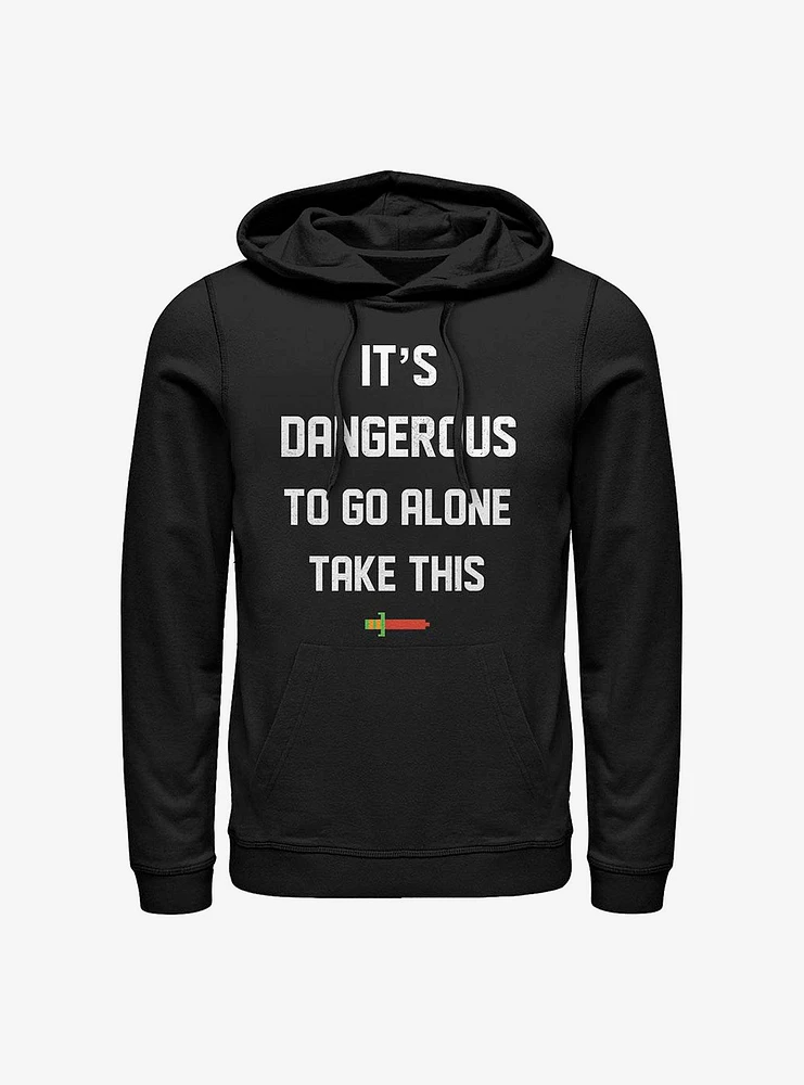 Nintendo Zelda It's Dangerous Hoodie