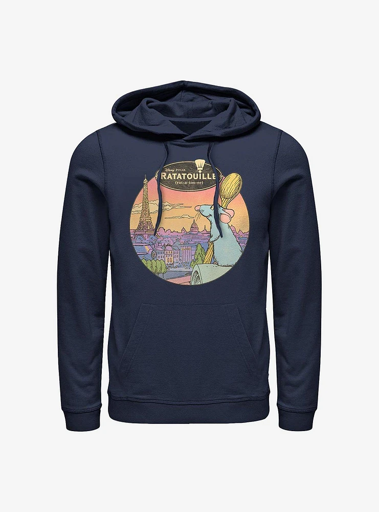 Disney Pixar Ratatoiulle Le Rat Parisian Hoodie