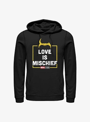 Marvel Loki Love Is Mischief Hoodie