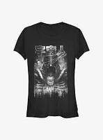 Alien Splatter Poster Girls T-Shirt