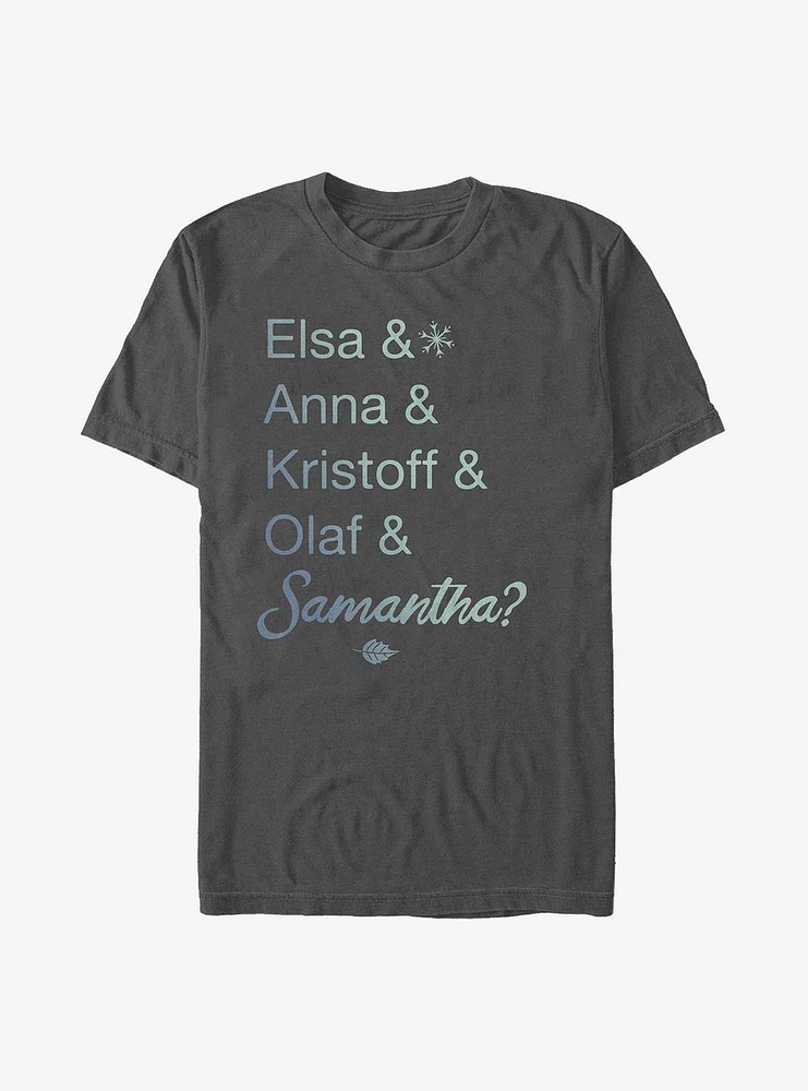 Disney Frozen 2 And Samantha T-Shirt