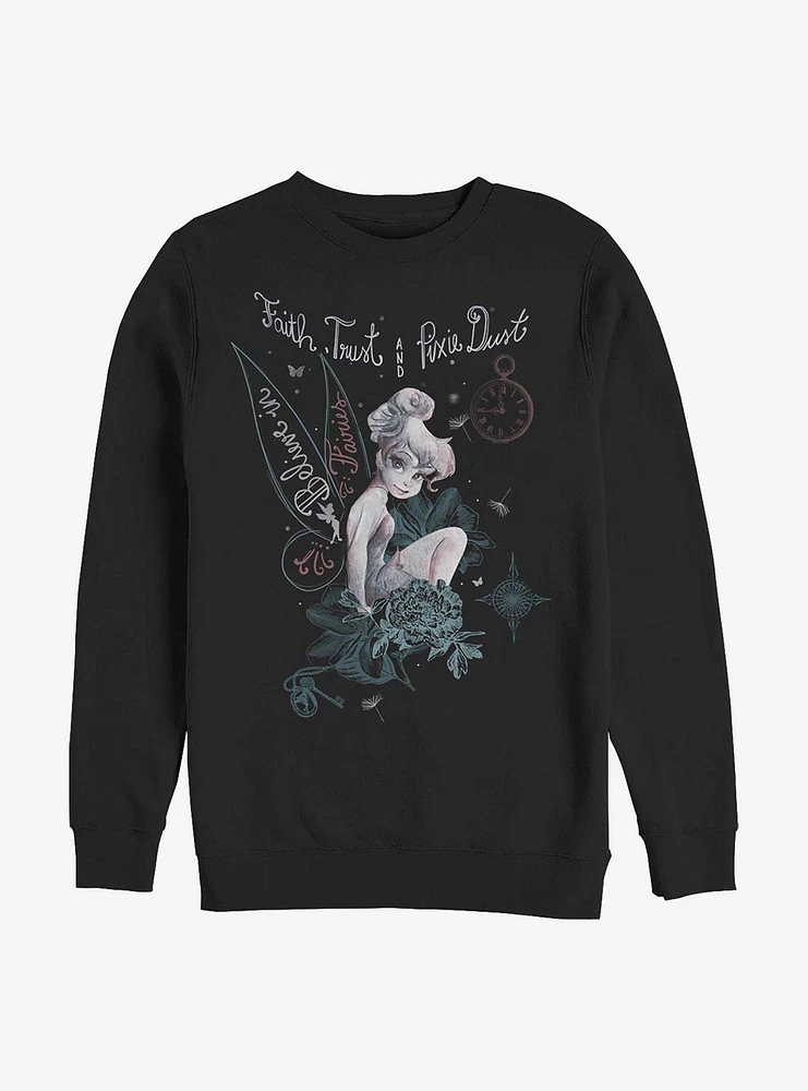 Disney Tink Fairy Land Crew Sweatshirt