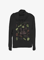 Disney Jungle Cruise Icons Cowlneck Long-Sleeve Girls Top