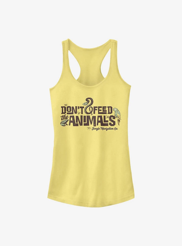 Disney Jungle Cruise Don't Feed The Animals Girls Tank