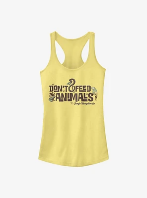 Disney Jungle Cruise Don't Feed The Animals Girls Tank