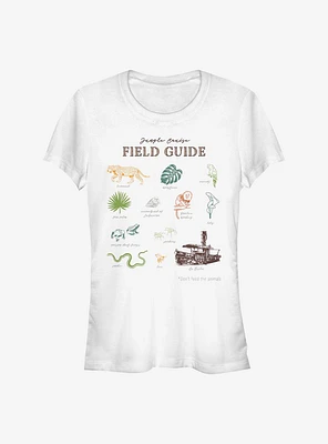 Disney Jungle Cruise Field Guide Girls T-Shirt