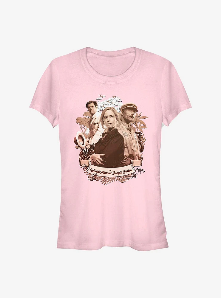 Disney Jungle Cruise World Famous Team Girls T-Shirt